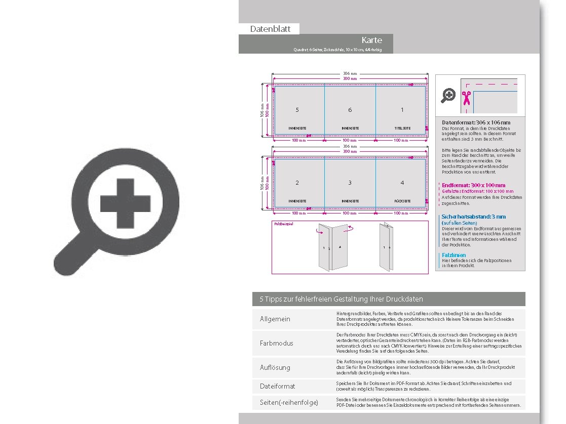 Product Bild einladungskarte__gefalzt_auf_quadrat_10_0_cm_x_10_0_cm__vertikaler_zickzackfalz__6-seitig